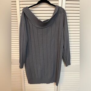 Grey Tunic Sweater